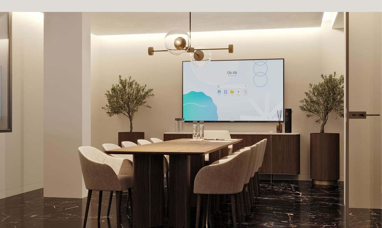 Sala de reuniões da Loja Terrae · ambiente reservado
